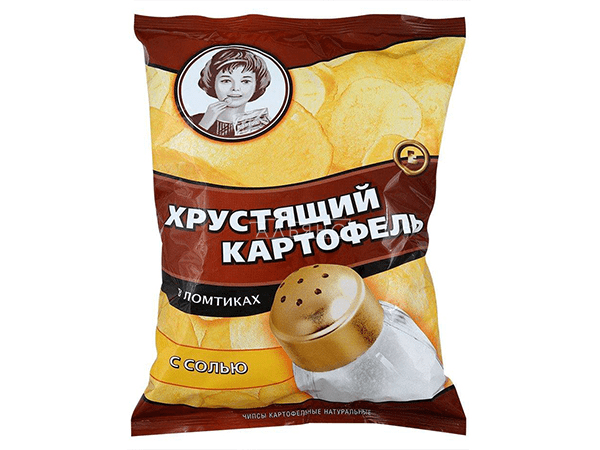 Картофельные чипсы "Девочка" 160 гр. в Ленинск-Кузнецком