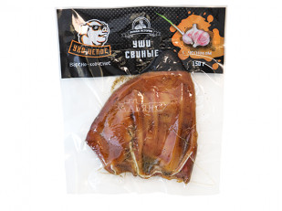 Щука (бабочка) холодного копчения: Ухо целое с чесноком (150 гр.)