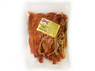 Сурские (ПШЕНИЧНЫЕ) жареное мясо с горчицой (100 гр): Кальмар со вкусом краба (Мясо краба)