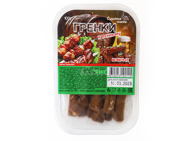 Сурские гренки Шашлык (100 гр) в Ленинск-Кузнецком