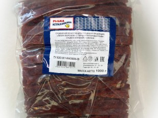 Ведро Ржаные гренки с семгой и сыром: Морской лизун с перцем вяленый