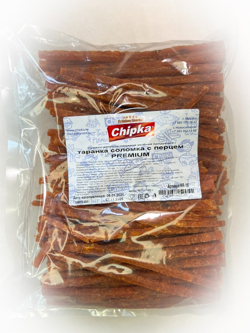 Таранка с перцем (соломка) (Chipka ПРЕМИУМ) в Ленинск-Кузнецком