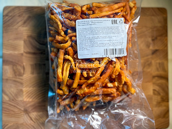 Нитка ЖАРЕНАЯ  Oktobersnack1 кг (сырный продукт) в Ленинск-Кузнецком