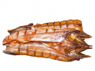 Синец вяленый: Щука (бабочка) холодного копчения